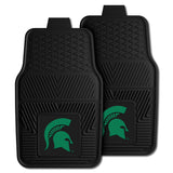 Michigan State Spartans Heavy Duty Car Mat Set - 2 Pieces