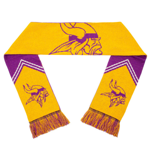 Minnesota Vikings Scarf - Reversible Stripe - 2016