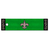 New Orleans Saints Putting Green Mat - 1.5ft. x 6ft.