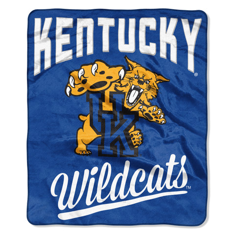 Kentucky Wildcats Blanket 50x60 Raschel Alumni Design
