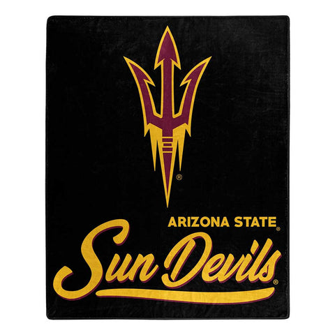 Arizona State Sun Devils Blanket 50x60 Raschel Signature Design
