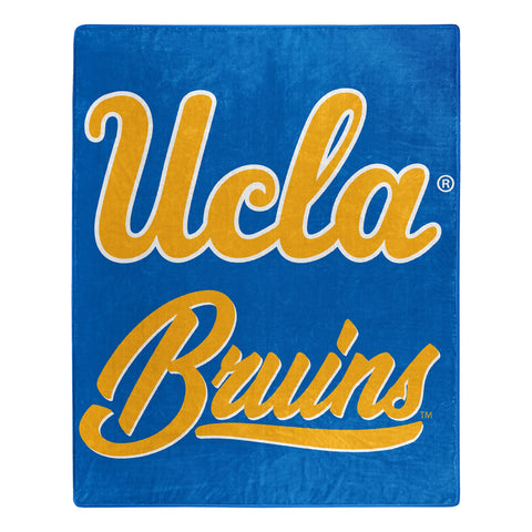 UCLA Bruins Blanket 50x60 Raschel Signature Design