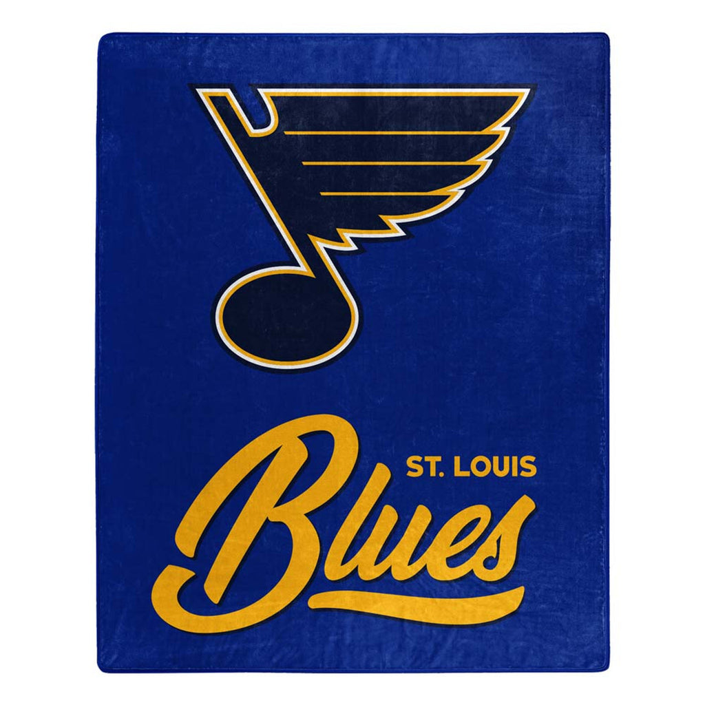 St. Louis Blues Blanket 50x60 Raschel Signature Design