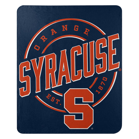 Syracuse Orange Blanket 50x60 Fleece Campaign Design