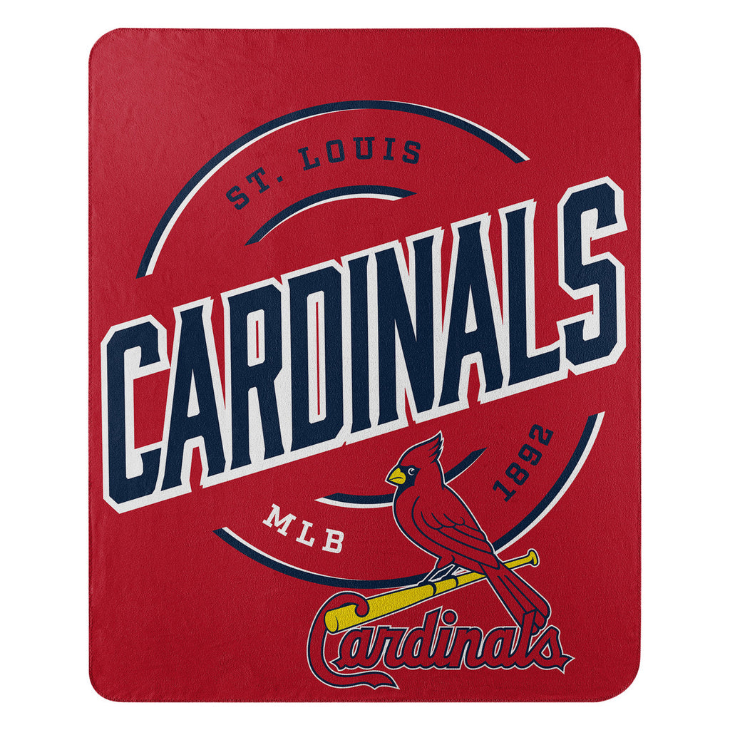 St. Louis Cardinals Blanket 50x60 Fleece Campaign Design