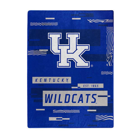 Kentucky Wildcats Blanket 60x80 Raschel Digitize Design