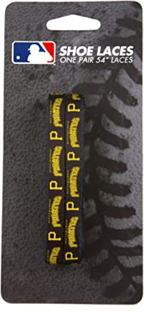 Pittsburgh Pirates Shoe Laces 54 Inch - Special Order