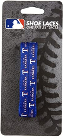 Texas Rangers Shoe Laces 54 Inch - Special Order