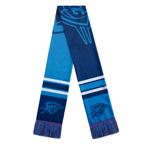 Oklahoma City Thunder Scarf Colorblock Big Logo Design