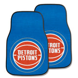 Detroit Pistons Front Carpet Car Mat Set - 2 Pieces
