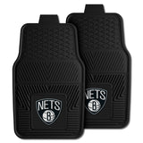 Brooklyn Nets Heavy Duty Car Mat Set - 2 Pieces