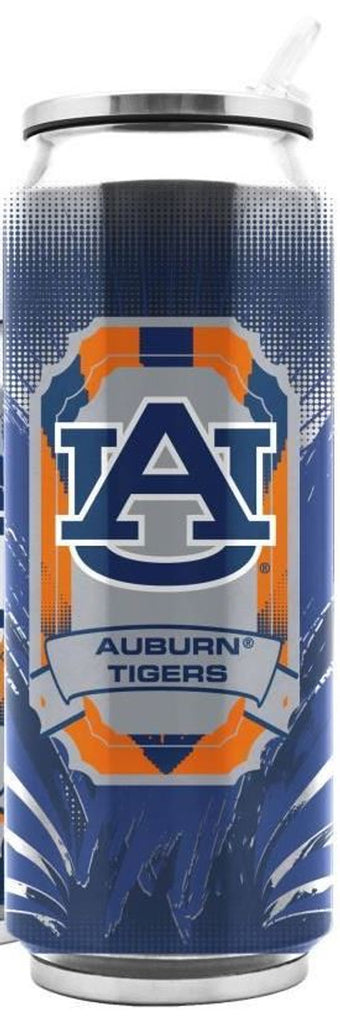 Auburn Tigers Stainless Steel Thermo Can - 16.9 ounces - Special Order