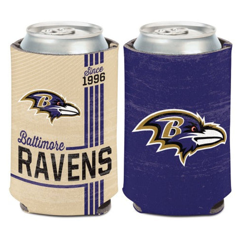 Baltimore Ravens Can Cooler Vintage Design Special Order