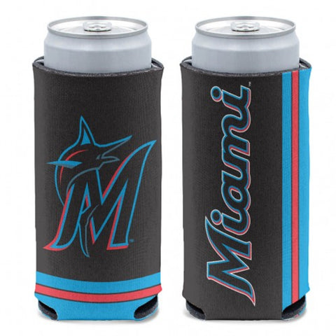 Miami Marlins Can Cooler Slim Can Design Special Order