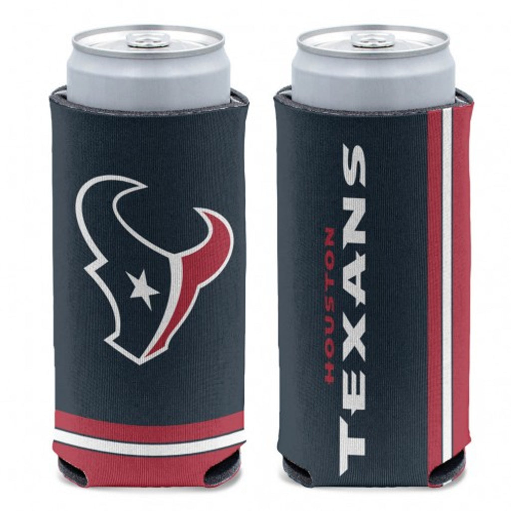 Houston Texans Can Cooler Slim Can Design