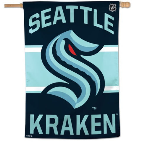 Seattle Kraken Banner 28x40 Vertical