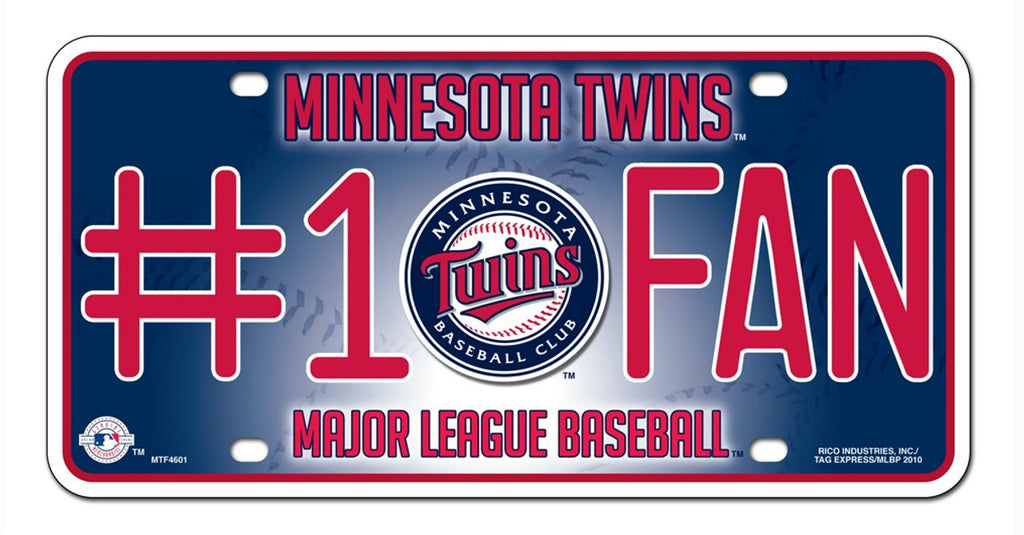 Minnesota Twins License Plate #1 Fan