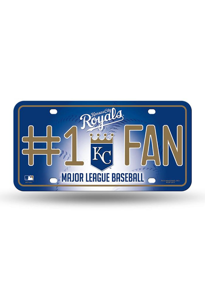 Kansas City Royals License Plate #1 Fan