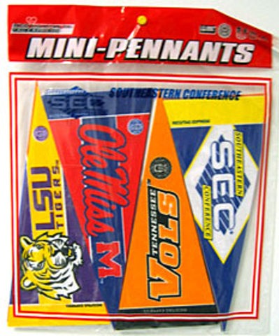 SEC Pennant Set Mini