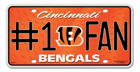 Cincinnati Bengals License Plate #1 Fan