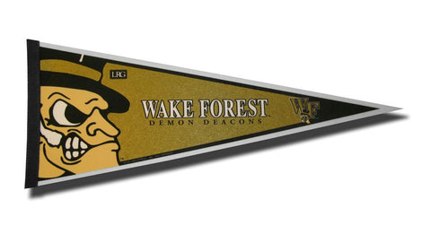 Wake Forest Demon Deacons Pennant 12x30 Carded Rico