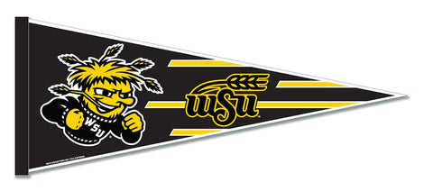 Wichita State Shockers Pennant 12x30 Carded Rico