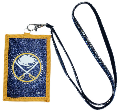 Buffalo Sabres Wallet Beaded Lanyard Style