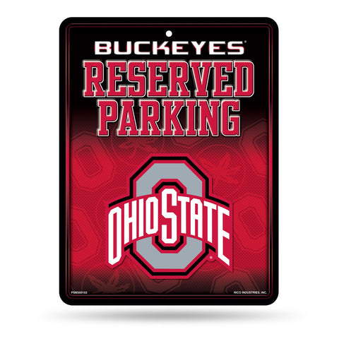 Ohio State Buckeyes Sign Metal Parking