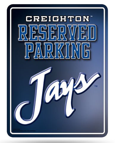 Creighton Bluejays Metal Parking Sign - Special Order