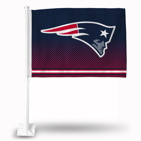New England Patriots Flag Car