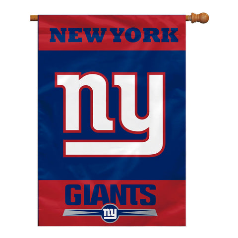 New York Giants Banner 28x40 House Flag Style 2 Sided CO