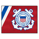U.S. Coast Guard All-Star Rug - 34 in. x 42.5 in.