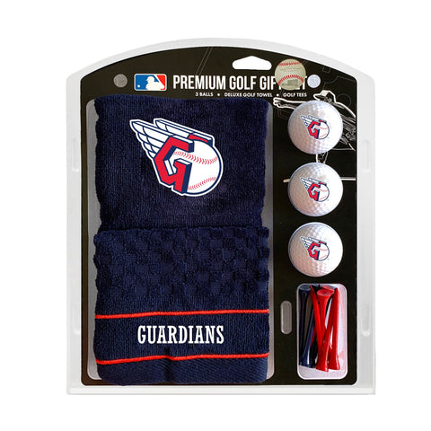 Cleveland Guardians Golf Gift Set with Embroidered Towel