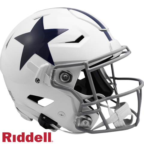 Dallas Cowboys Helmet Riddell Authentic Full Size SpeedFlex Style 1960-1963 T/B