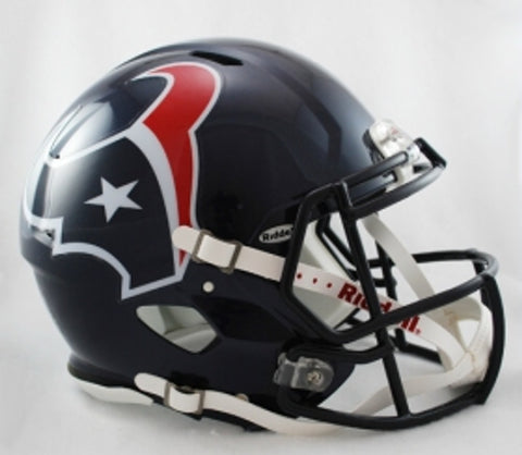 Houston Texans Helmet Riddell Authentic Full Size Speed Style 2002-2023 Throwback Special Order