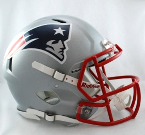 New England Patriots Helmet Riddell Authentic Full Size Speed Style