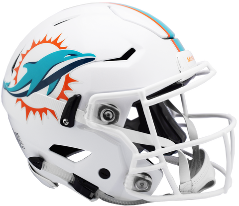 Miami Dolphins Helmet Riddell Authentic Full Size SpeedFlex Style