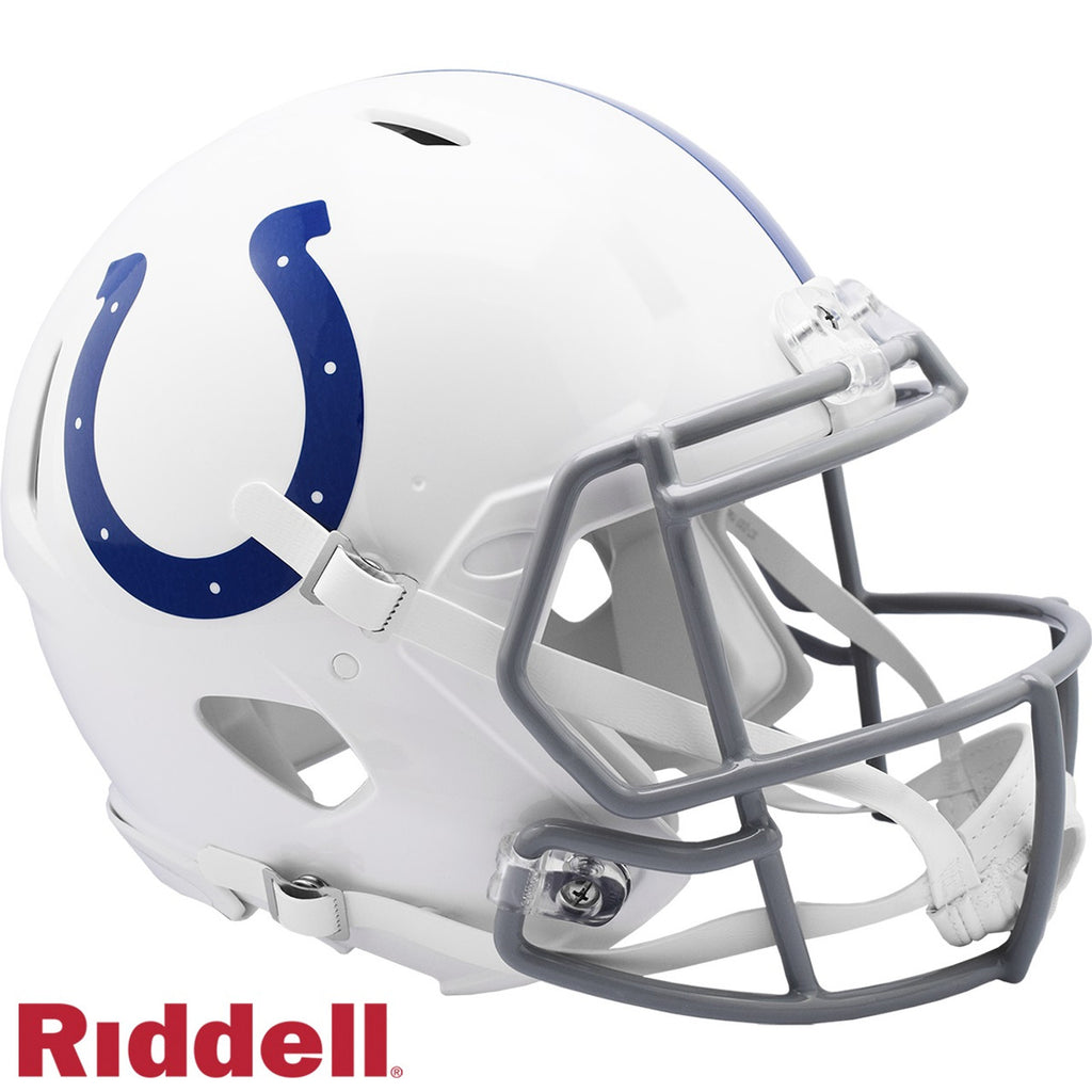 Indianapolis Colts Helmet Riddell Authentic Full Size Speed Style 2020