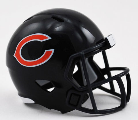 Chicago Bears Helmet Riddell Pocket Pro Speed Style