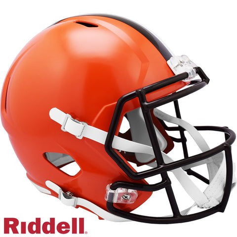 Cleveland Browns Helmet Riddell Replica Full Size Speed Style 2020-2023 Throwback