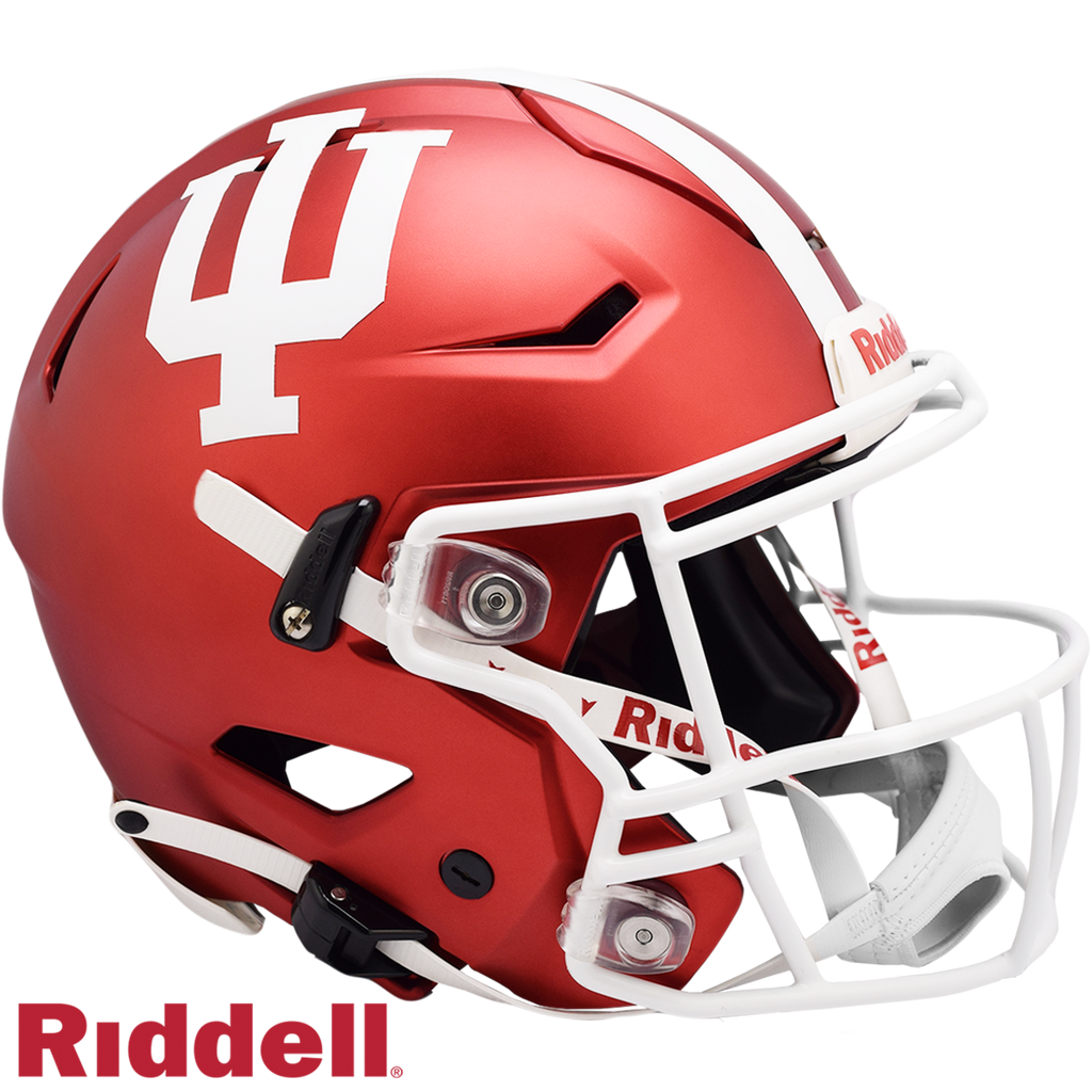 Indiana Hoosiers Helmet Riddell Authentic Full Size SpeedFlex Style