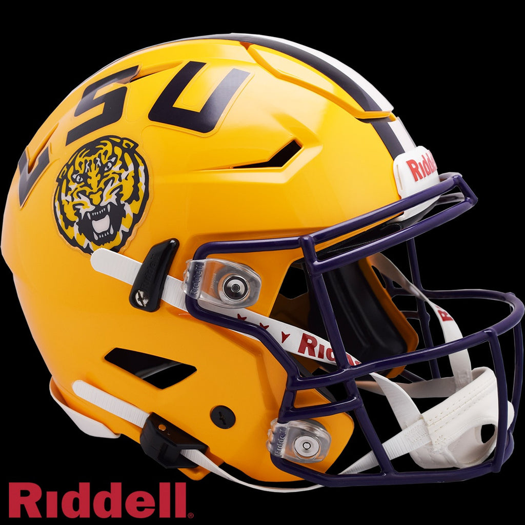 LSU Tigers Helmet Riddell Authentic Full Size SpeedFlex Style