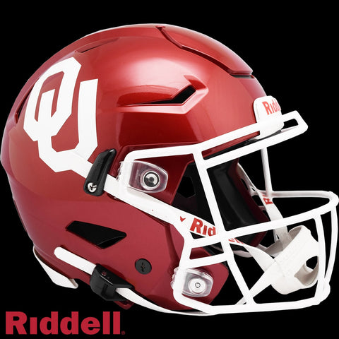 Oklahoma Sooners Helmet Riddell Authentic Full Size SpeedFlex Style