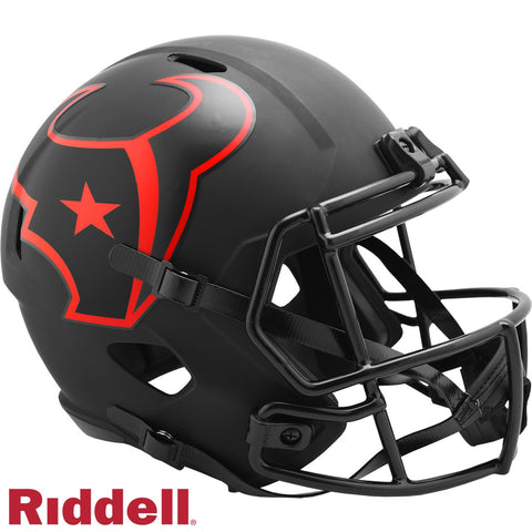 Houston Texans Helmet Riddell Replica Full Size Speed Style Eclipse Alternate Special Order