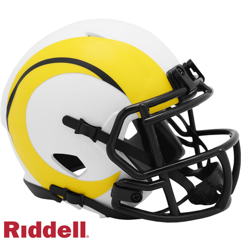 Los Angeles Rams Helmet Riddell Replica Mini Speed Style Lunar Eclipse Alternate