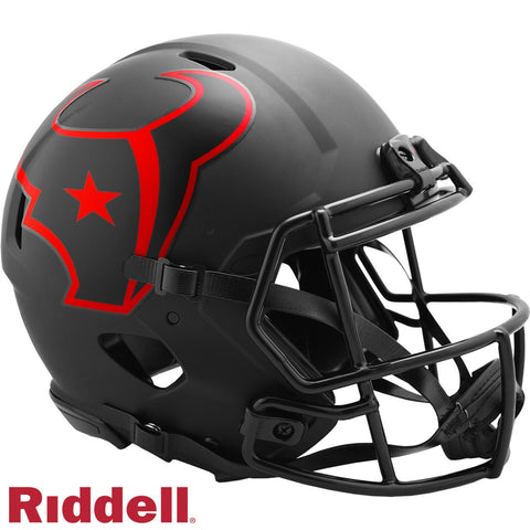 Houston Texans Helmet Riddell Authentic Full Size Speed Style Eclipse Alternate