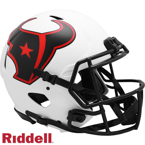 Houston Texans Helmet Riddell Authentic Full Size Speed Style Lunar Eclipse Alternate