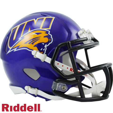 Northern Iowa Panthers Helmet Riddell Replica Mini Speed Style