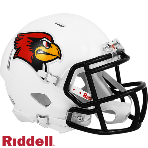 Illinois State Redbirds Helmet Riddell Replica Mini Speed Style