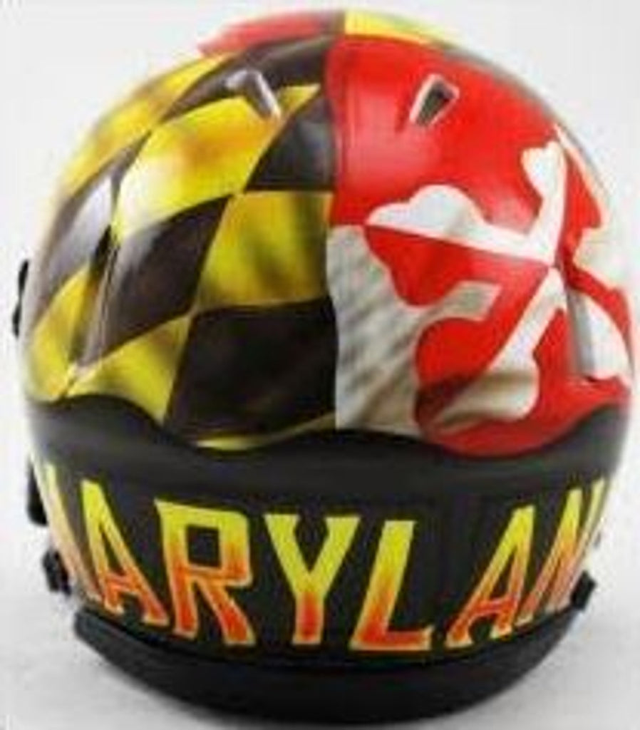 Maryland Terrapins Speed Mini Helmet - Pride